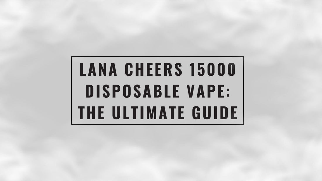 Lana Cheers 15000 Disposable Vape: The Ultimate Guide