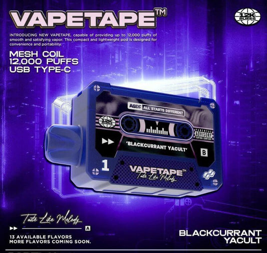 VAPETAPE12000-BLACKCURRANT-YACULT-singapore-vape-delivery-shop